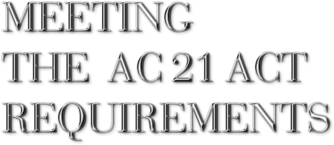 AC21REQUIREMENTS