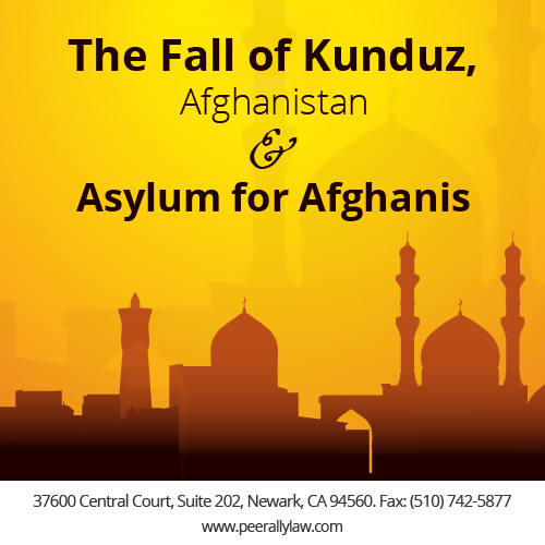 Fall of Kunduz, Afghanistan and Asylum for Afghanis